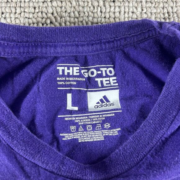 Kobe Bryant Los Angeles Lakers Men’s Large Adidas Jersey Shirt #24 The Go-To Tee - Picture 7 of 8